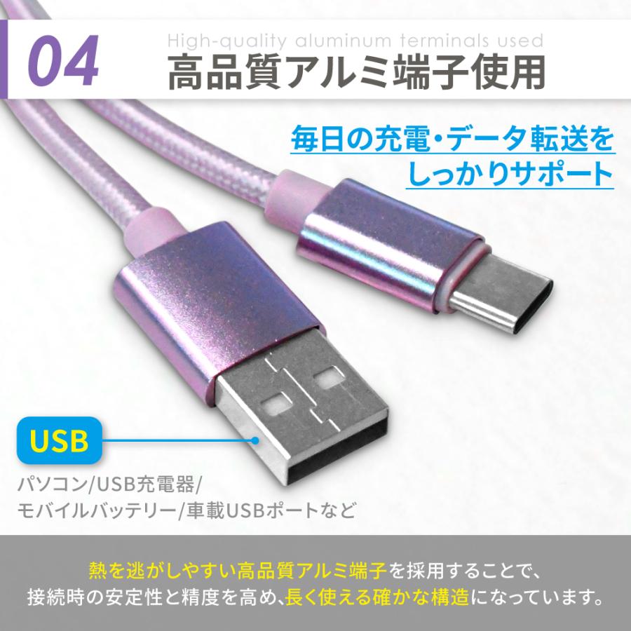 シズカウィル（shizukawill） usbケーブル 充電ケーブル 0.5m ノートPC