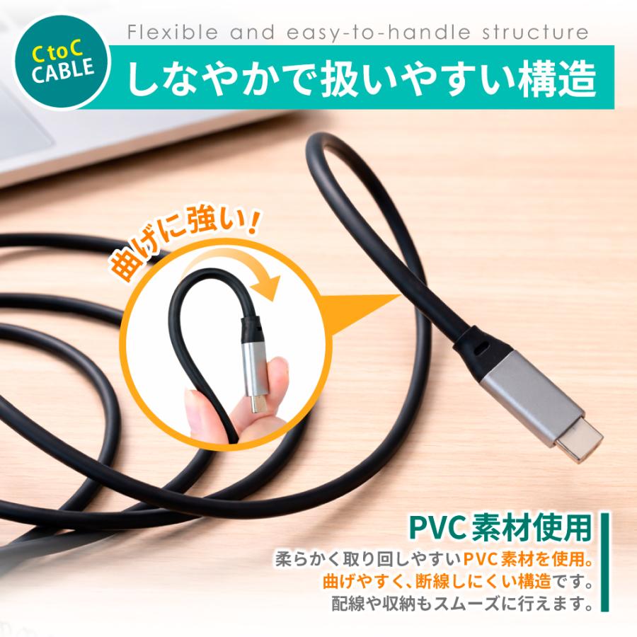 シズカウィル（shizukawill） Type-C ケーブル タイプc 充電ケーブル