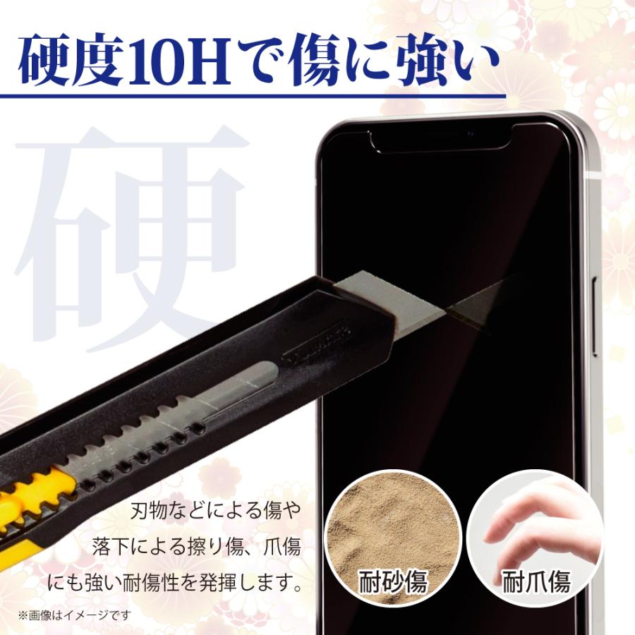 iPhone14 iPhone13pro iPhone13 ガラスフィルム 保護フィルム 10Hドラゴントレイル ブルーライトカット 液晶保護フィルム shizukawill シズカウィル｜shizukawill｜05