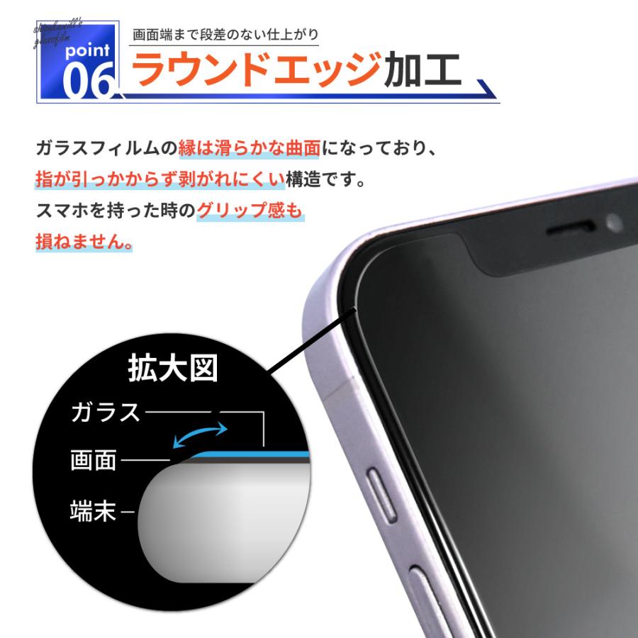 iPhone 6 iPhone6s ガラスフィルム 保護フィルム ブルーライトカット アイフォン 6 / 6s 液晶保護フィルム フィルム shizukawill シズカウィル｜shizukawill｜14