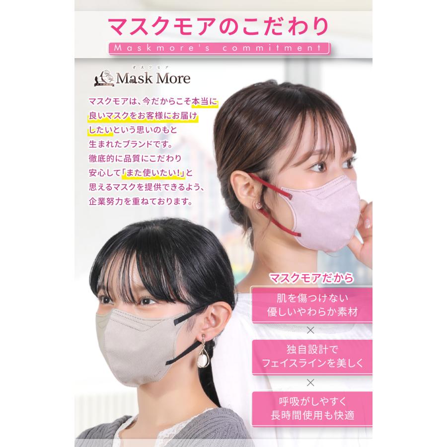 マスクモア 冷感マスク 5Dマスク 不織布マスク 立体マスク 接触 マスクモア 冷感マスク 5Dマスク 不織布マスク 立体マスク 接触