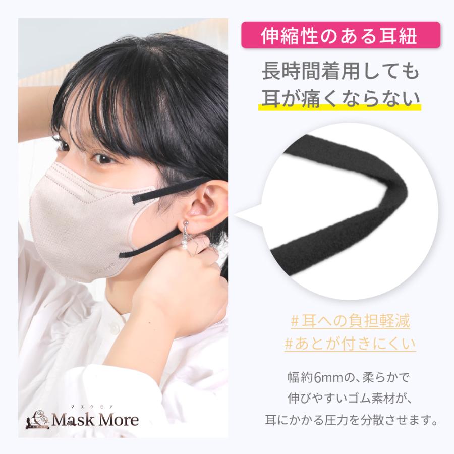 バイカラーマスク 5Dマスク 立体マスク カラーマスク 不織布マスク 小顔マスク おしゃれ マスクモア マスク 男性用 女性用 20枚入り | マスクモア | 15