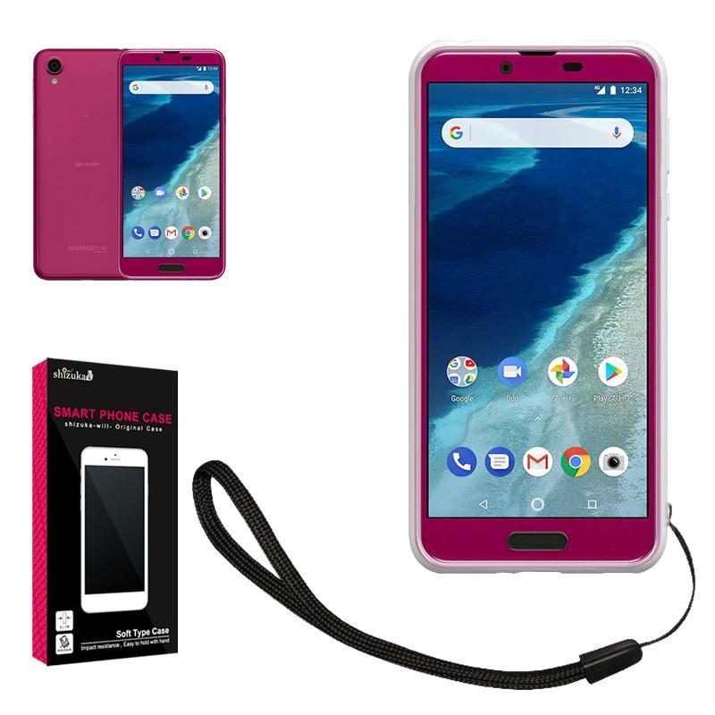 Android One X4 高透明 耐衝撃 衝撃吸収 防指紋 ストラップ付 アンドロイド ワン X4 Tpu ソフト クリア ケース カバー ワイモバイル Y Mobile Android X4 Shizukawill シズカウィル 通販 Paypayモール