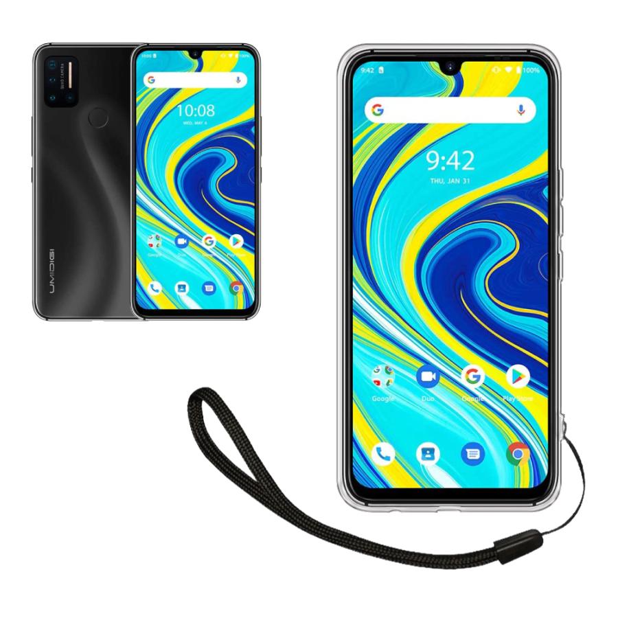 シズカウィル（shizukawill） UMIDIGI A7 Pro 高透明 耐衝撃 衝撃吸収