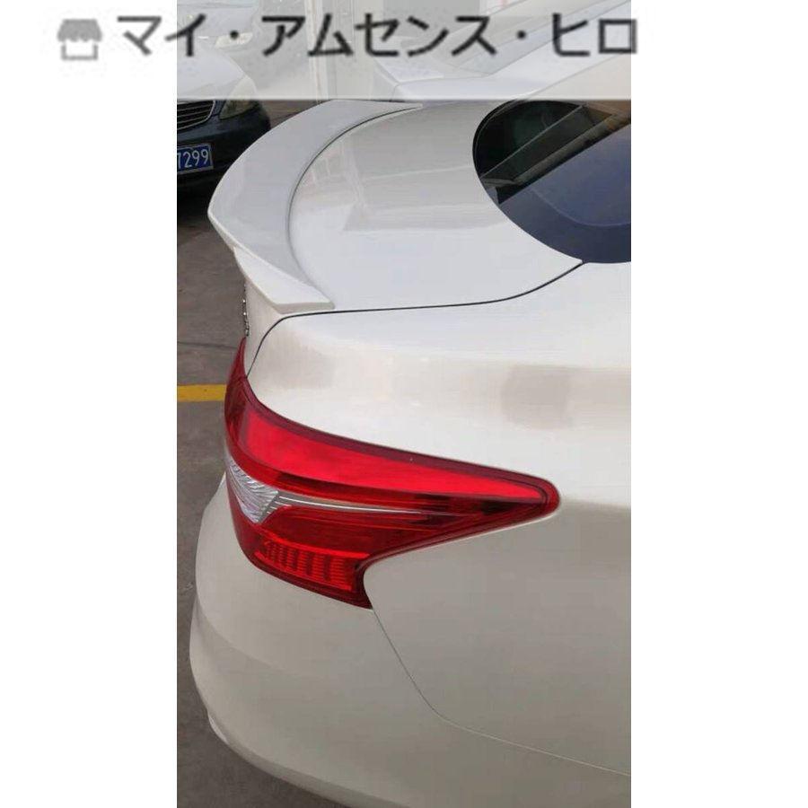 高品質 日産 シルフィ B17 リア トランクスポイラー塗装 2013-2018｜shizukustore｜07
