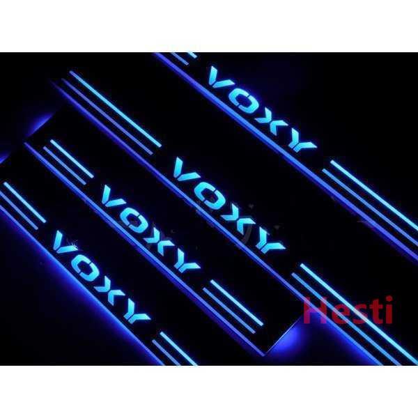 高品質 ヴォクシー VOXY 80系 85系 LED スカッフプレート ブルー シーケンシャル 流れる ドアプレート 電装関係 ドレスアップ｜shizukustore｜03