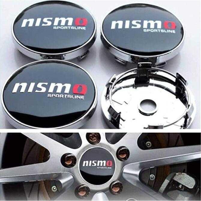 日産 NISMO ホイールセンターキャップ ハブキャップ ホイールカバー センターキャップ バッジ エンブレムステッカー 60mm 4個セット｜shizukustore｜03