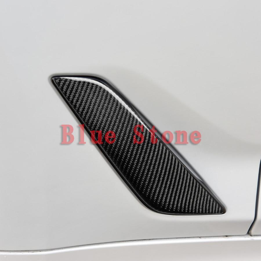 送料無料 BMW　5シリーズG30　サイド エアフロー　フェンダー ガーニッシュ ダミー ダクト　炭素繊維　黒カーボン2P｜shizukustore｜06