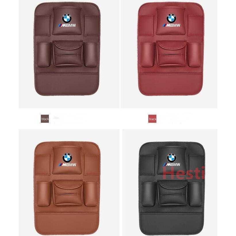 高品質 2枚セット BMW Mスポーツ ティッシュカバー シートバックポケット キックガード 収納袋 物置袋 全車種対応可能 4色選択可能｜shizukustore｜05