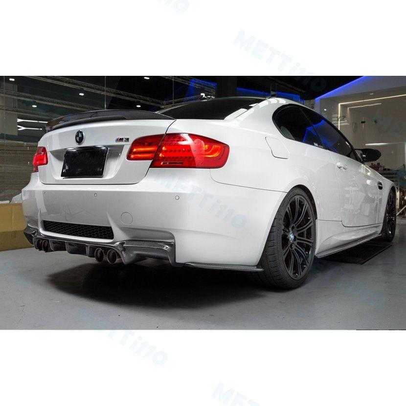 BMW 3シリーズ E92 E93 M3専用 リア カナード アンダー スポイラー 本物Drycarbon ドライカーボン｜shizukustore｜02