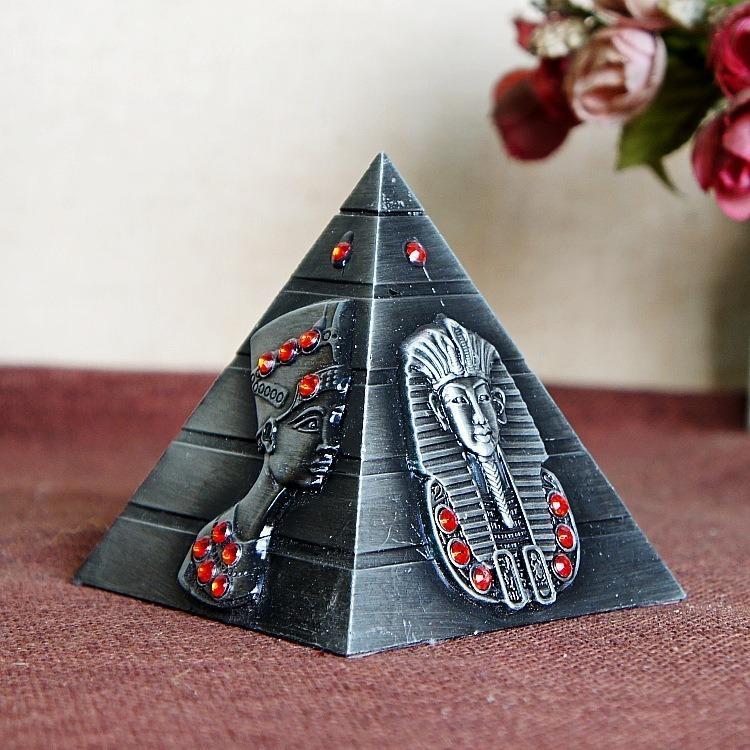 エジプト 金属 ピラミッド 家とオフィスの装飾 ギフト お土産｜shizukustore｜06