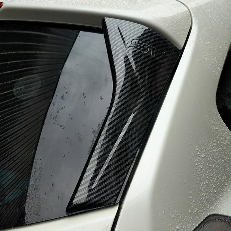 炭素繊維 スタイル リア 窓側 スポイラー ウイングストリップ 保護 スバル xv 2018-2020｜shizukustore｜04