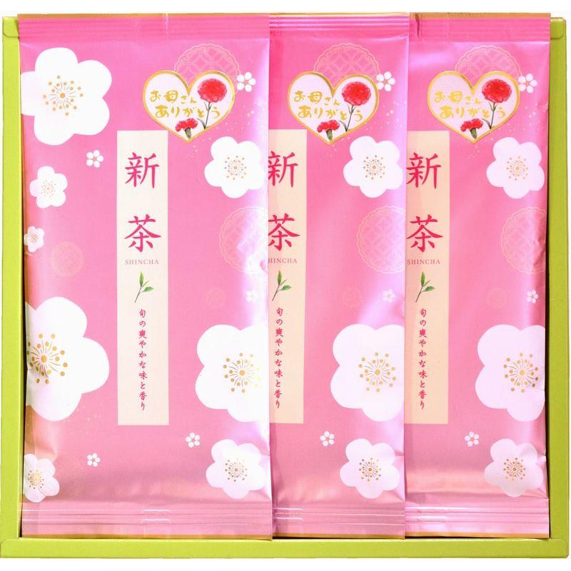 2025年産 新茶　深むし茶 極上煎茶１００ｇ×３袋 深蒸茶　緑茶　母の日ギフト 美笠園 新茶 母の日 ギフト 春いろ お茶 セット 100g3袋 深蒸し 掛川茶