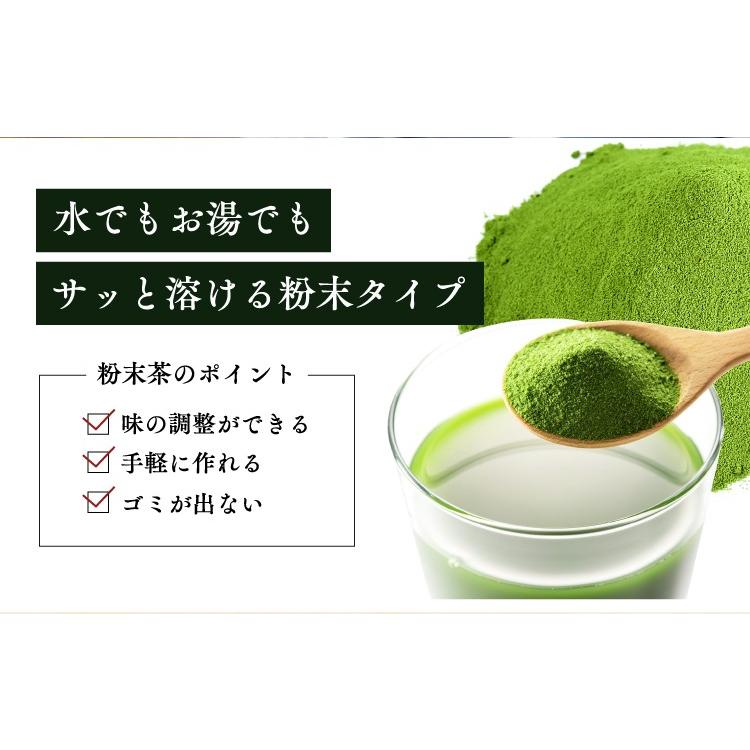 桑の葉茶 粉末 国産 青汁 桑の葉茶 100g 桑葉 パウダー くわの葉　｜shizuokachaen｜04