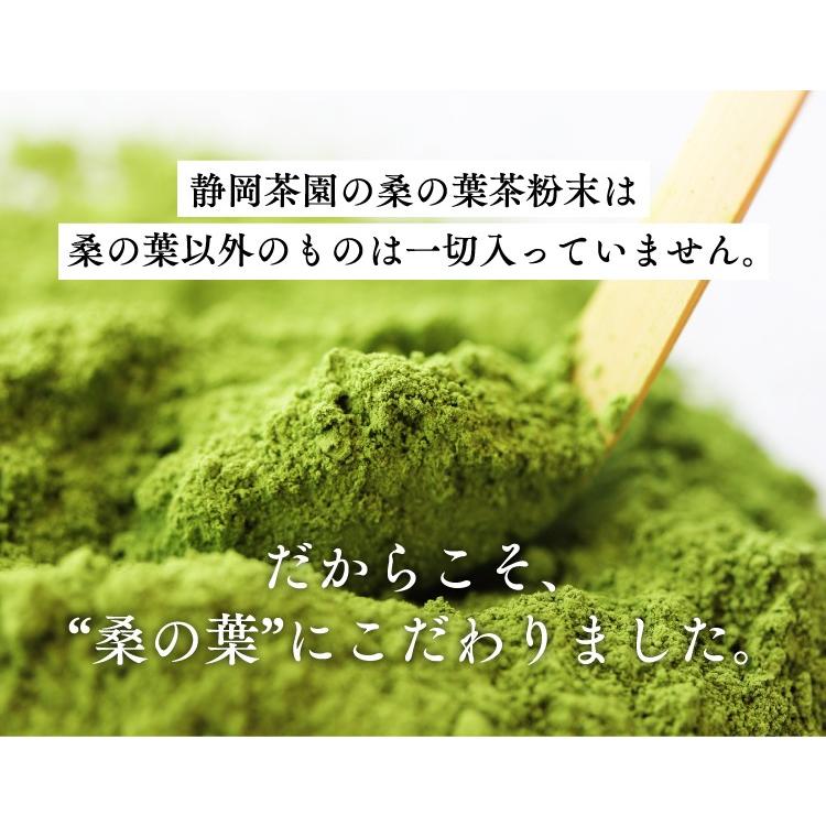 桑の葉茶 粉末 国産 青汁 桑の葉茶 100g 桑葉 パウダー くわの葉　｜shizuokachaen｜10