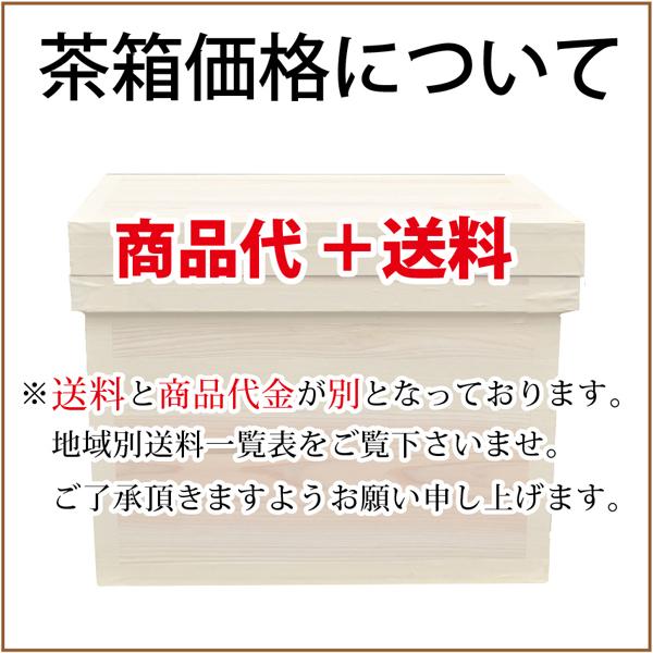 茶箱40kg 高さ480mm 幅435mm 奥行き676mm 木箱 桐箱 杉 スギ お茶の葉