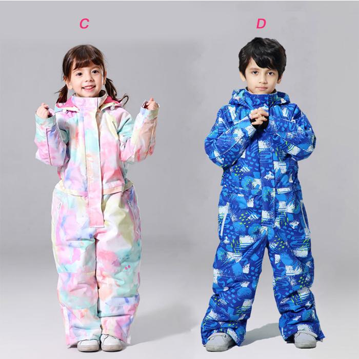 モンベル　スノーウェア　つなぎ　ジャンプスーツ　女の子　男の子　100 VELLICHOR スキーウェア ジュニア キッズ こども用 つなぎ 防水 防寒