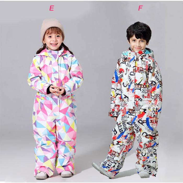 モンベル　スノーウェア　つなぎ　ジャンプスーツ　女の子　男の子　100 VELLICHOR スキーウェア ジュニア キッズ こども用 つなぎ 防水 防寒