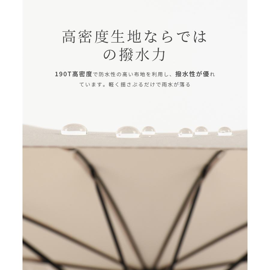 VELLICHOR 晴雨兼用傘 長傘 メンズ レディース 軽量 ワンタッチ