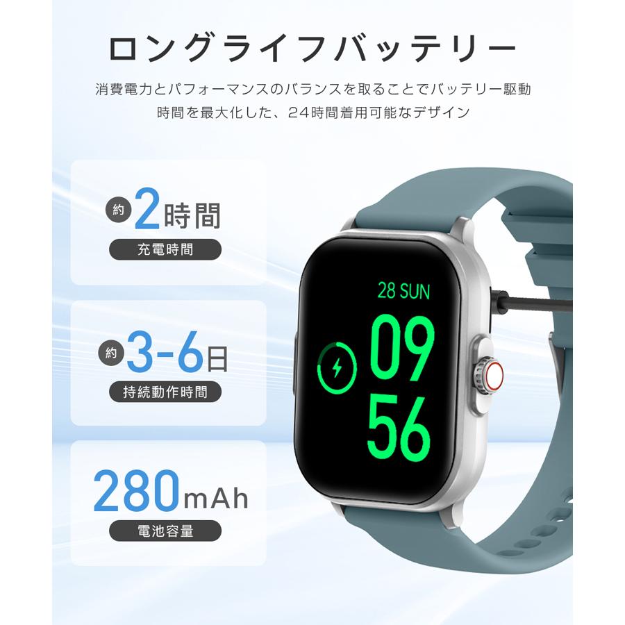 心拍計心電図その他、HeLo.LX スマートウォッチ 心電図 ECG 通話機能 血圧 血中酸素 心拍数