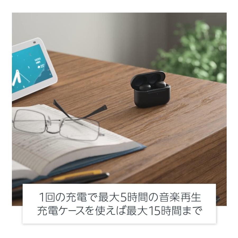 amazon echo buds エコーバッズ 第2世代 ワイヤレスイヤホン ブラック