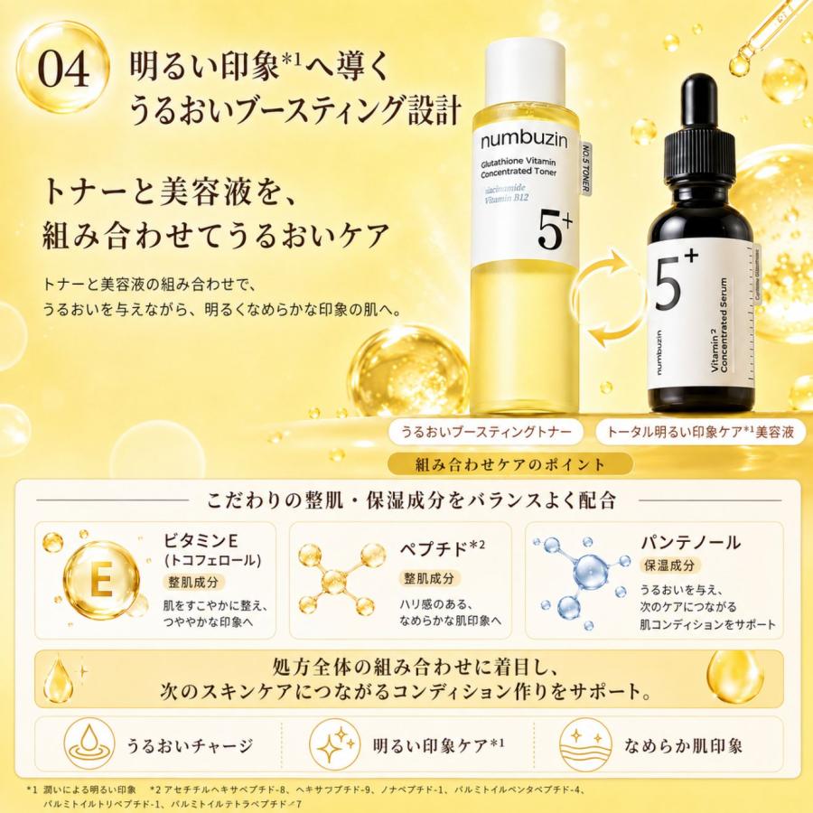 numbuzin 【並行輸入品】 ナンバーズイン 5番 白玉 グルタチオンC