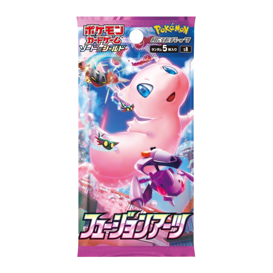 ポケモンカード フュージョンアーツ BOX シュリンク付 未開封 新品