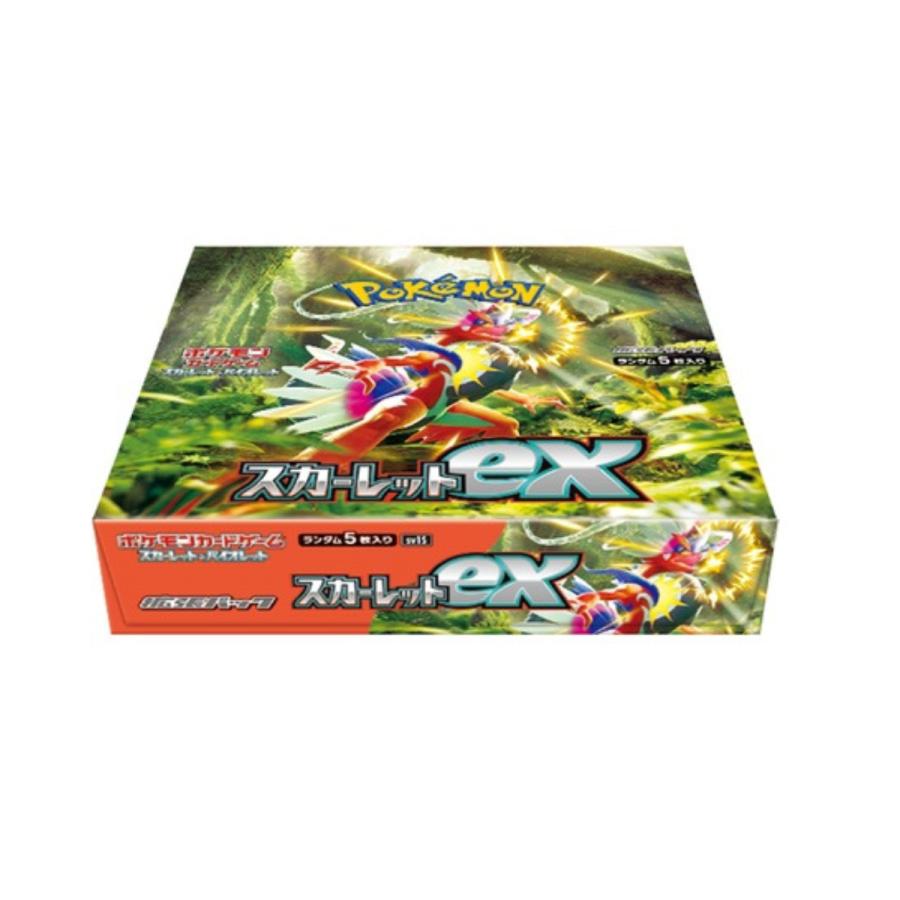 ポケモンカードゲーム スカーレットex BOX シュリンク付 ポケモンカードゲーム スカーレットex BOX シュリンク付
