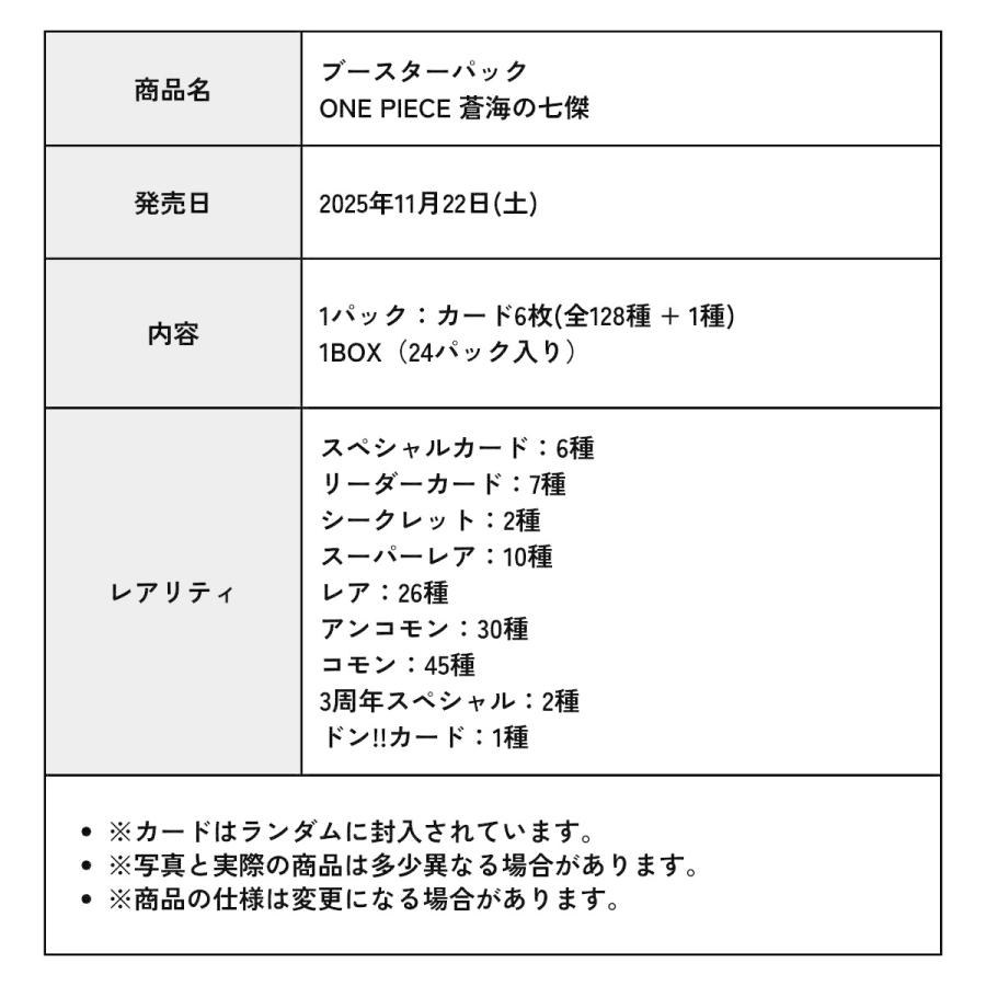 ONE PIECE ワンピースカード 蒼海の七傑 バンダイ box カートン 蒼海