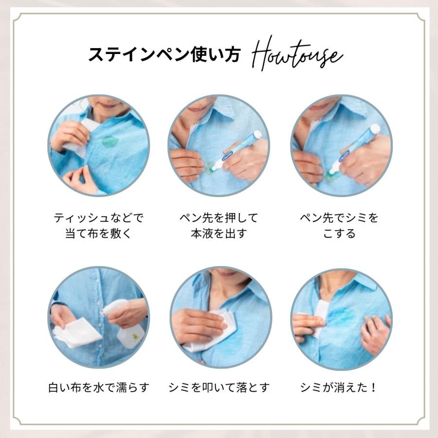Dr. Beckmann（ドクターベックマン） ステインペン 10本 携帯用 シミ