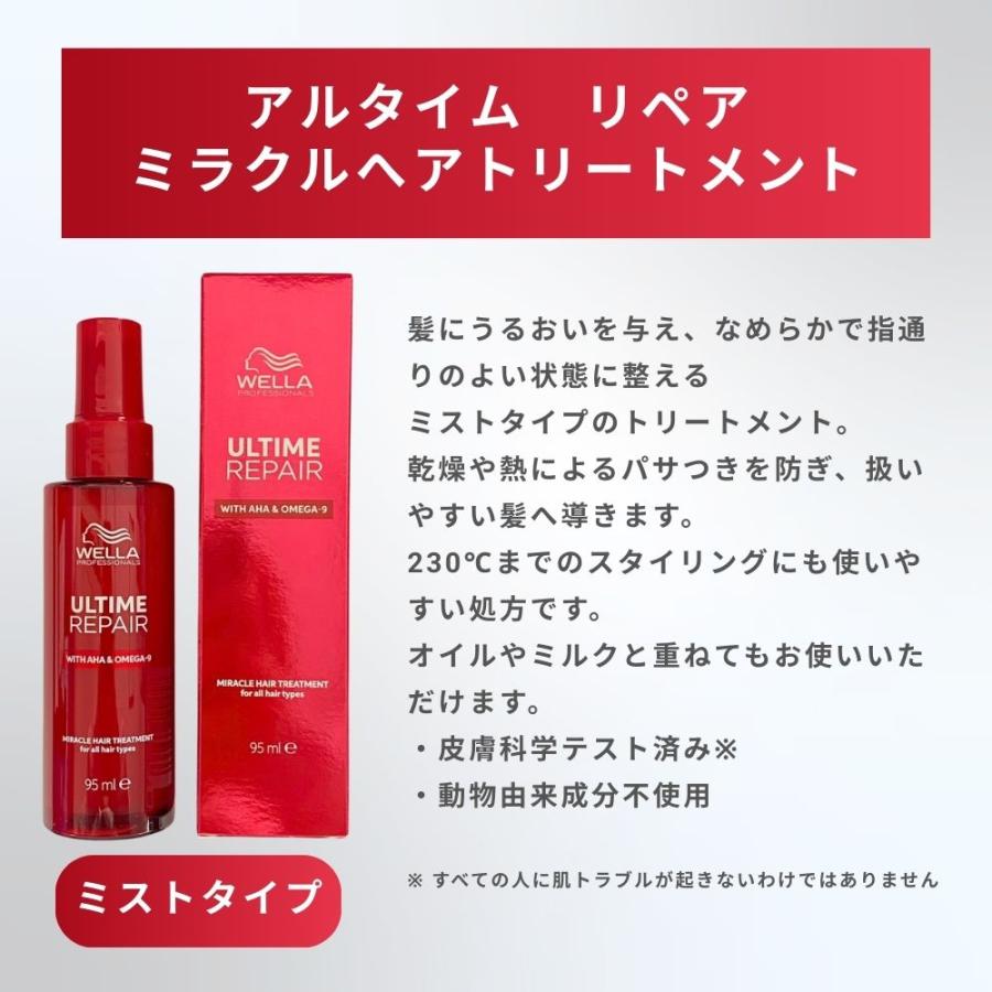 ウエラ アルタイムリペア ミラクルヘアトリートメント ミスト