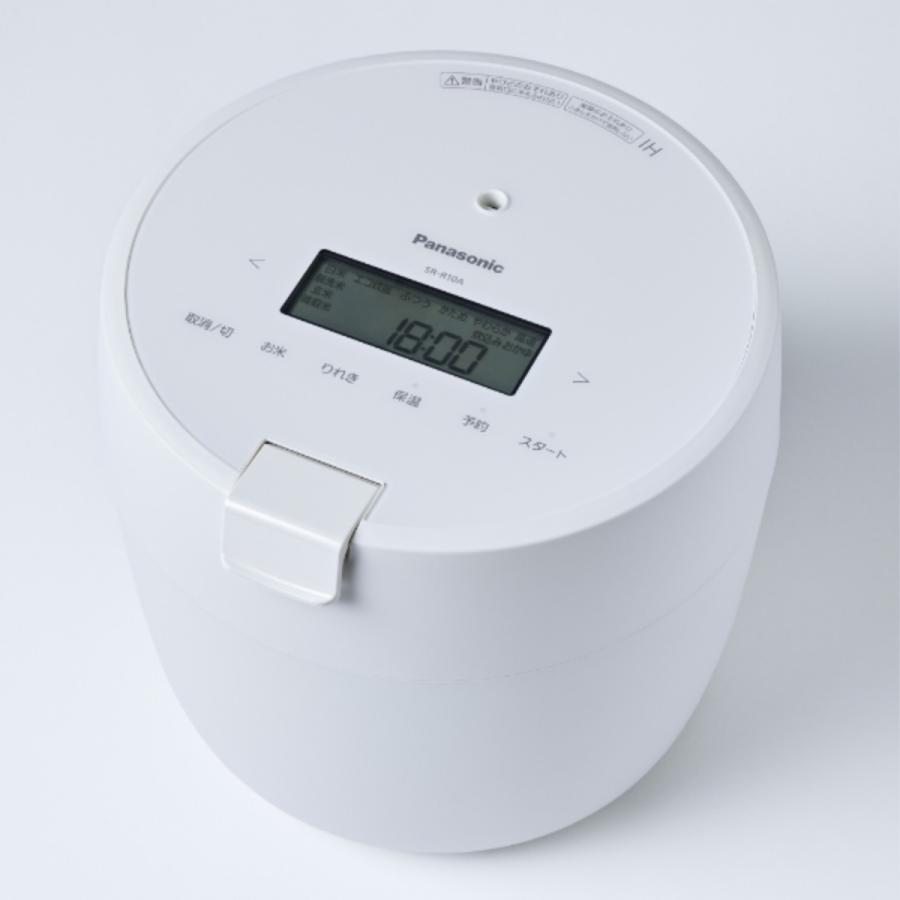 Panasonic（パナソニック） 訳あり 箱痛み品 炊飯器 ホワイト SR-R10A