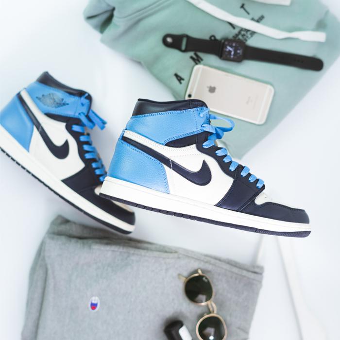 NIKE（ナイキ） 555088-140 エアジョーダン1 レトロ ハイ OG
