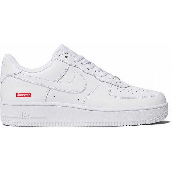 CU9225-100 ナイキ シュプリーム × エアフォース1 SUPREME ロー ホワイト スニーカー NIKE 送料無料