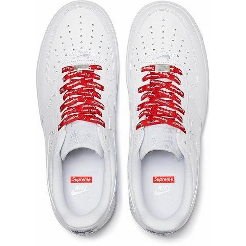 CU9225-100 ナイキ シュプリーム × エアフォース1 SUPREME ロー ホワイト スニーカー NIKE 送料無料｜shkuze｜04