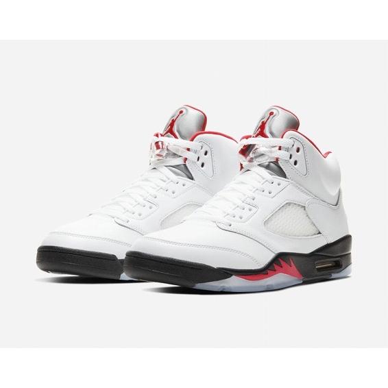 ナイキ AJ5 FIRE RED 29cm DA1911-102 未使用 Nike Air Jordan 5 Retro 