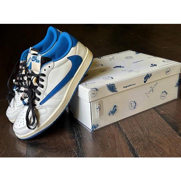 トラヴィススコット✕ナイキ エアジョーダン1ロー フラグメント 26cm NIKE公式】エア ジョーダン 1 LOW 'Travis Scott x Fragment