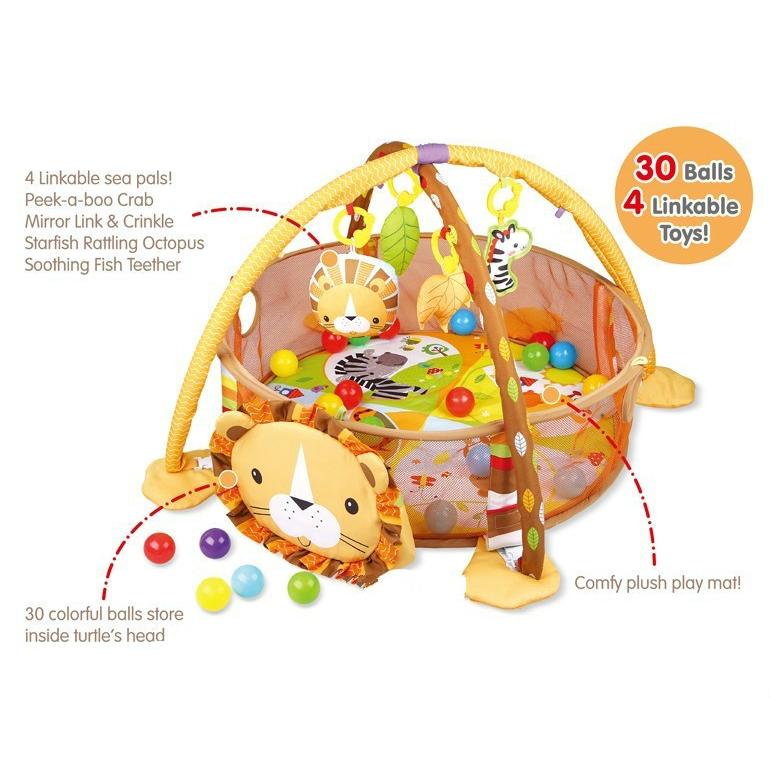 プレイジム 赤ちゃん ベビー おしゃれ 子供 ライオン Play Gym