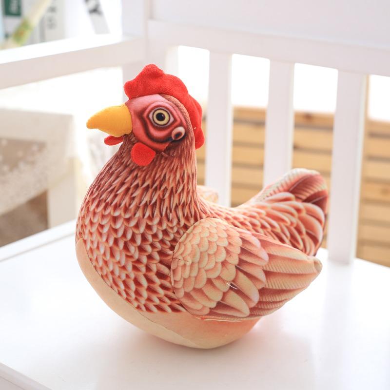 ニワトリ ぬいぐるみ グッズ おもちゃ 鳥 鶏 チキン クッション Mm575 笑売太郎 ヤフー店 通販 Yahoo ショッピング