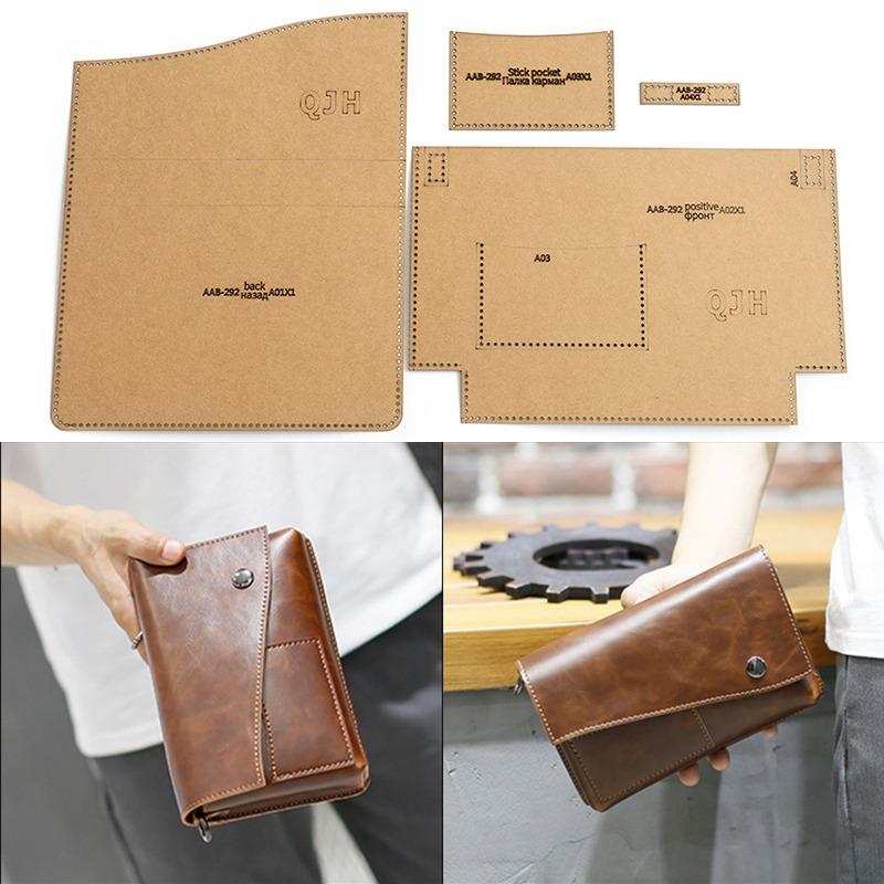 レザークラフト 型紙 クラッチバッグ 財布 鞄 道具 Mm3 笑売太郎 ヤフー店 通販 Yahoo ショッピング