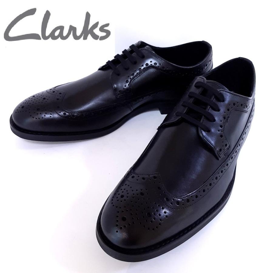 Clarks（クラークス） 本革 レースアップ ビジネス レザー ロニー 