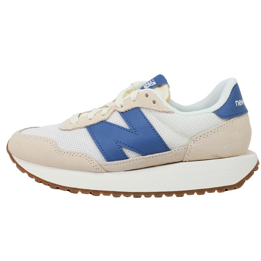 ニューバランス NEW BALANCE レディース スニーカー ランニングシューズ ホワイト ブルー ワイズD 運動靴 カジュアル  MS237WL_2