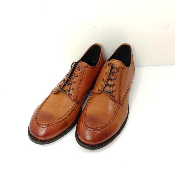 送料込 アルジス メンズ靴 Uチップキャメル アルジス Uチップ キャメル 5アイレット ギブソンシューズ 本革 ビジネス 靴 メンズ 300 シューズ Headshotsbar Com