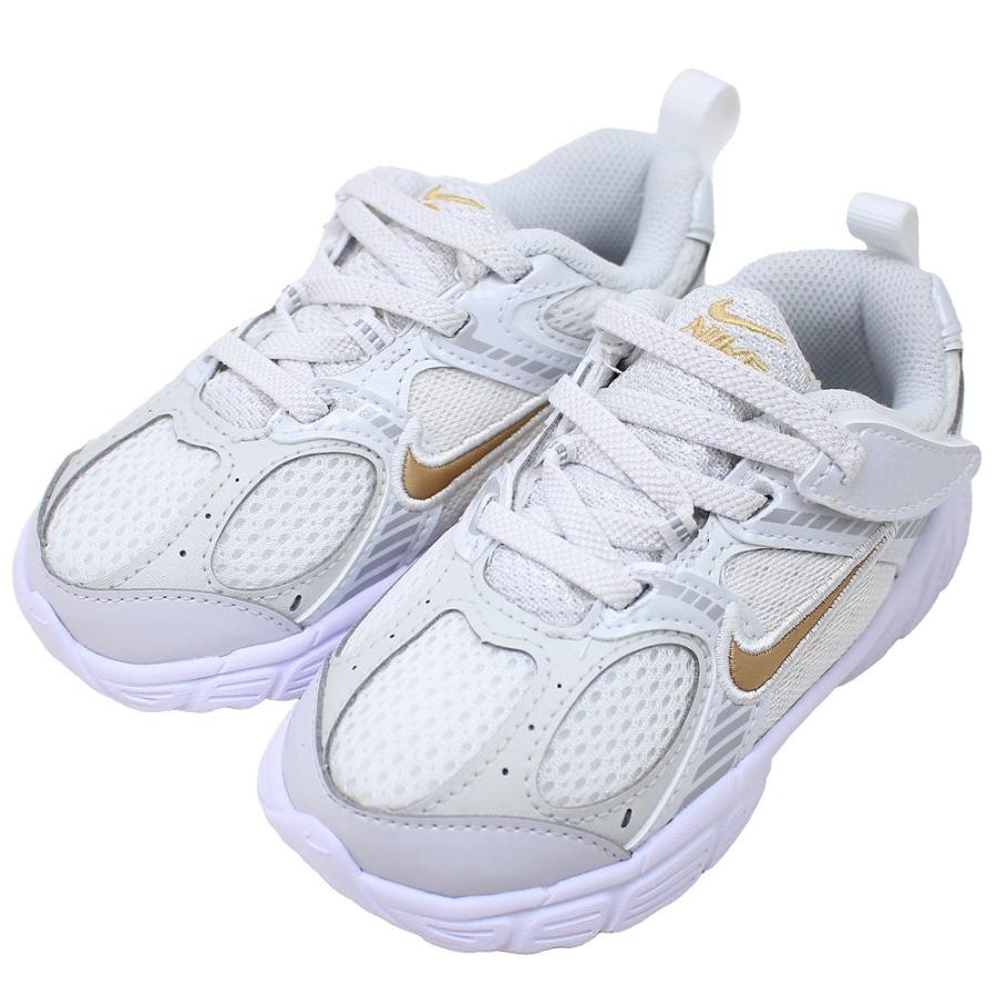 NIKE（ナイキ） キッズ スニーカー スリッポン 運動靴 ホワイト リトル