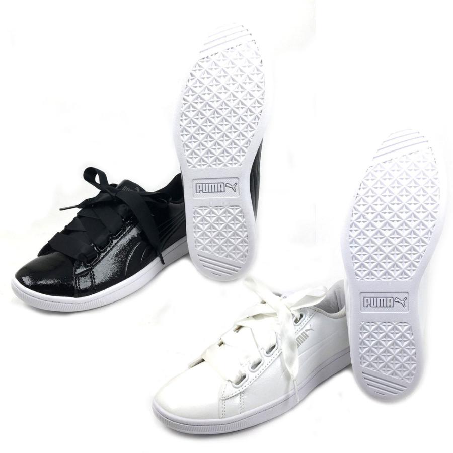 プーマ Puma ヴィッキーリボンp コートタイプ スニーカー カワイイ エナメル調 モノトーンカラー 靴 レディース P 100 Onstep 旧シューズshobido 通販 Yahoo ショッピング