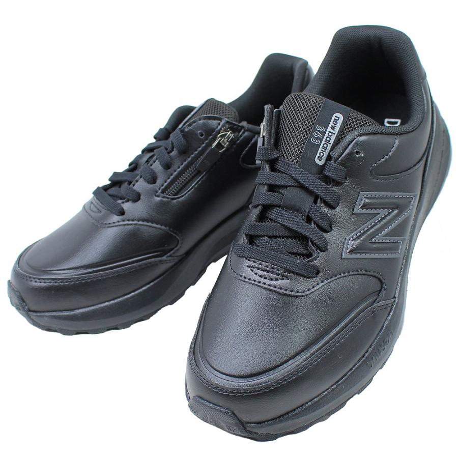 New Balance（ニューバランス） メンズ スニーカー ブラック 幅広4E