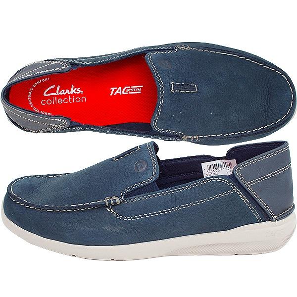 Clarks（クラークス） メンズ スリッポン ローファー シューズ