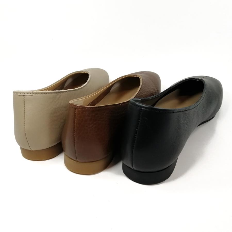 レシピ Vカット スクエア パンプス 靴 ソフトレザー フラット レシピ Vカット スクエア パンプス 靴 ソフトレザー フラット