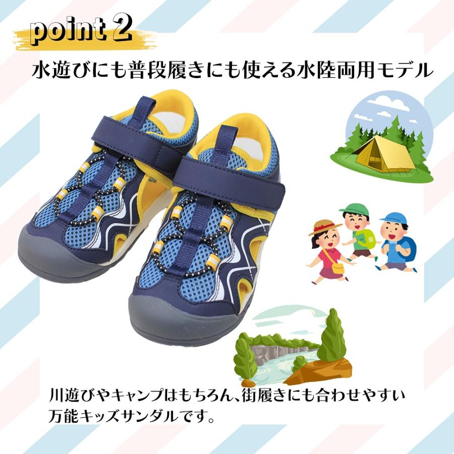 MoonStar（ムーンスター） キッズ サンダル 男の子 女の子 マウンテン