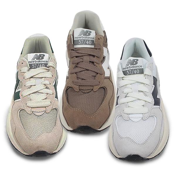 ニューバランス NEW BALANCE スニーカー シューズ 運動靴 カジュアル ベージュ ブルー ブウラン ホワイト レディース  M5740ESA｜shobido｜06